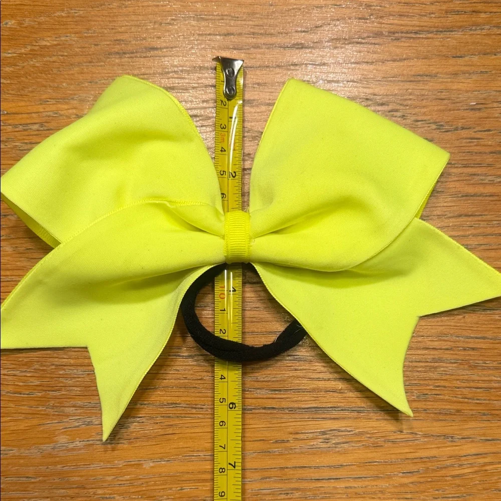 Sunny Yellow Kids Hair Bow